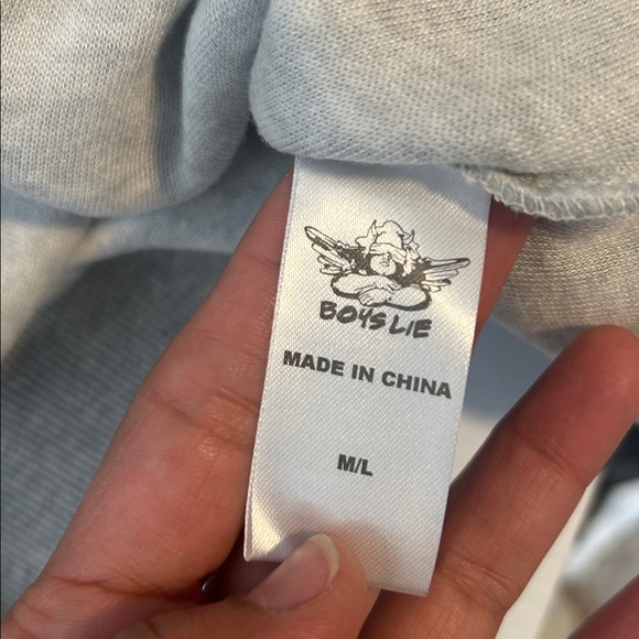 Boys Lie Athletics Kara Crewneck Sweatshirt Vintage Graphic M L - Picture 6 of 8